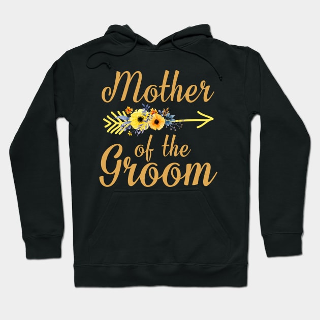 Mother of the Groom T Shirt Wedding Party Hoodie by Antoniusvermeu